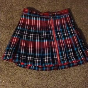Plaid skirt